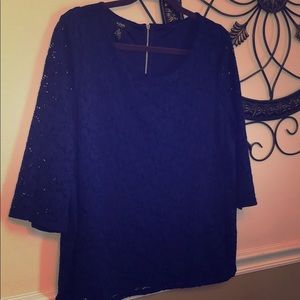 Formal wear Alfani royal blue 3/4 sleeves